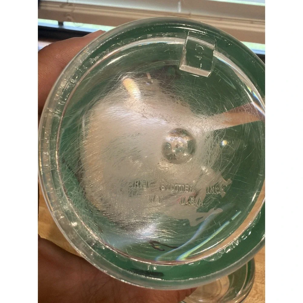 Vintage HJ Stotter Horse Racing Jockey Tumblers Set Of 4 Acrylic USA Rare
